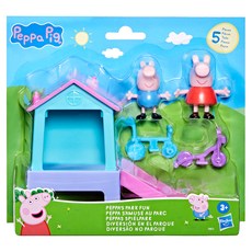Hasbro 孩之寶 Peppa Pig 粉紅豬小妹 公園遊戲組, 1組, 粉色, 藍色