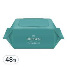 브라운 더 오리진 물티슈 캡형, 50g, 20매, 48개