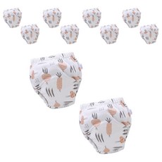 스타도어 유아용 큐트패턴 배변팬티 2p 세트, 어니언, 5개