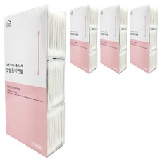 클린라이프 안심 종이면봉, 4개, 900개입