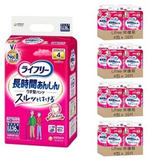 Lifree 來復易 日本原裝進口 長時間安心復建褲 成人紙尿褲 2倍彈性, LL, 16片, 16包