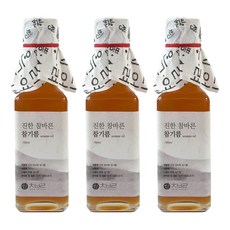 향유상회 진한 참바른 참기름, 150ml, 3개