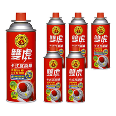 雙虎 卡式瓦斯罐, 750g, 2組