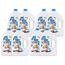 MiLKCotton 섬유유연제 파우더 코튼 파우더향 본품, 3.06L, 8개