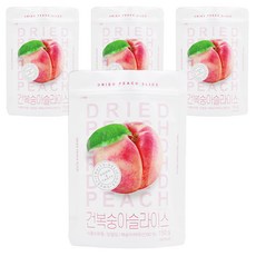 넛츠데이 건복숭아 슬라이스, 150g, 4개