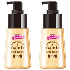 COLORFUL 卡樂芙 鎖色修護護髮精華 潤澤款, 70ml, 2盒
