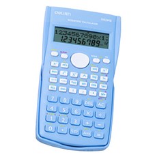 누비엘라 공학용 계산기 158 x 85 x 22 mm, 1개, 라이트블루