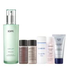 아이오페 라이브 리프트 에멀젼 130ml + 아모레퍼시픽 기초케어 5종, 1개