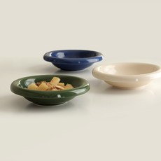 Iwooa Odette 泡泡深碗 3件組, 深綠色 + 奶油色 + 深藍色, 1個