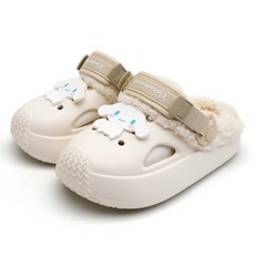 兒童大耳狗餅乾防寒涼鞋