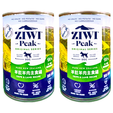 ZIWI Peak 滋益巔峰 經典系列 犬用主食罐, 羊肚羊肉, 390g, 2罐