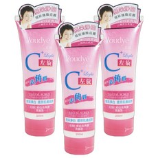 Roudye 柔蝶 左旋C美白去角質洗面乳 200ml, 3條