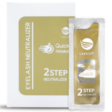 睫毛UP Quick優質燙睫毛STEP 2 10次份+盒子睫毛膏刷具 1個, 8g