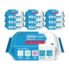 pure ones PLUS 廚房用清潔濕紙巾 補充包 80抽, 10個