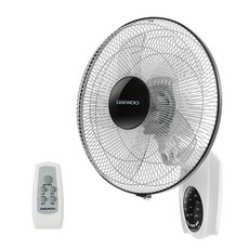 DAEWOO 大宇 遙控式壁扇, DEF-RW160EA (白色)
