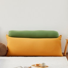 리브맘 맥스 대형 빈백 리클라이너 소파, 머스타드옐로우