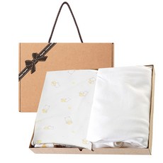 HappyOrganic 新生兒四季包巾+手套