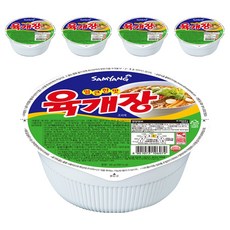Samyang Foods 三養 碗裝香辣牛肉湯麵 86g, 5入