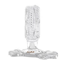 Woolgangji 狗狗貓咪自助潔牙棒牙刷玩具 L, 透明色, 1個