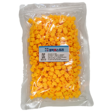 Block N Story 點陣積木補充包 10mm 450p, 黃色