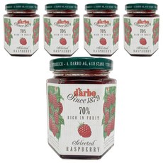 다보 라즈베리잼, 200g, 5개