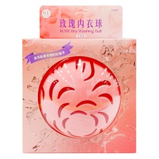 GREEN BELL 綠貝 艾斯 內衣球洗滌組-A-D罩杯, 玫瑰色, 1組
