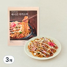 프레시지 베이컨 야끼소바 밀키트, 337g, 3개