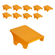 雙層鞋架, 橘色