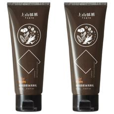 tsaio 上山採藥 咖啡因控油洗顏乳 添加北美金縷梅水 泡沫綿密 洗後不乾澀, 100g, 2條