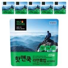 이지밥 핫앤쿡 라면애밥 쇠고기미역국, 110g, 6개