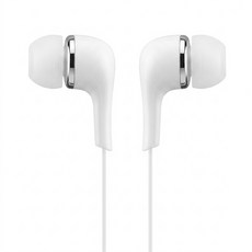 Kinyo 耳塞式耳機 1.2m(插頭3.5mm), EMP-65, 白色, 1個