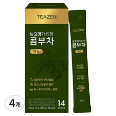 티젠 콤부차 매실 액상, 20g, 14개입, 4개