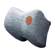 車用頭枕, 灰色, 30x14x30, 320g, 1個, 水晶灰, 1個