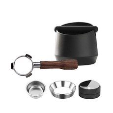 KALDIN 無底 布粉器 敲渣盒 沖煮把手 組合包 Breville, 玫瑰木(沖煮把手), 1個