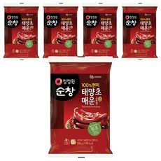 清淨園 糙米韓式太陽草辣椒醬 辣味版, 500g, 5個