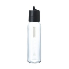 HARIO 簡約按壓式黑色調味罐 ODB-240-B, 240ml, 1個