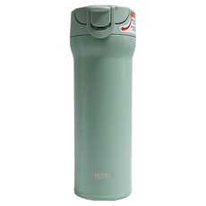 THERMOS 膳魔師 彈蓋式保溫瓶 易於使用的寬口瓶, 綠色 GR, 480ml, 1個