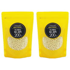 미나래 셀프왁싱 홀릭 브라질리언 리필용, 200g, 2개
