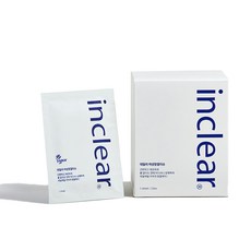 inclear 日常女性私密處清潔紙巾 25張入, 150g, 1盒