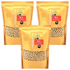 茂喜食品 有機黃豆 (加拿大), 400g, 3包