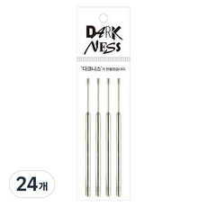 다크니스 돌돌말이 귀이개, 1개입, 24개
