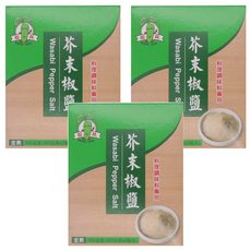 松井 芥末椒鹽 料理調味 (300公克x2包入), 600g, 3盒