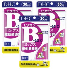 DHC 維他命B群, 30日份, 含維生素B1, 維生素B2, 維生素B6, 維生素B12, 200mg, 60顆, 3包