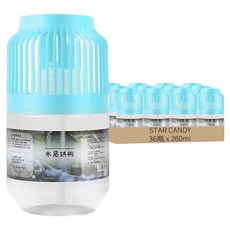 STAR CANDY 浴室清新香氛 6瓶, 木質珙桐, 260ml, 6袋