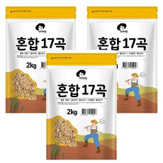 엉클탁 혼합 17곡, 2kg, 3개