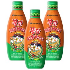 Samyang Foods 三養 辣雞風味辣醬 墨西哥辣椒口味, 3個, 250g