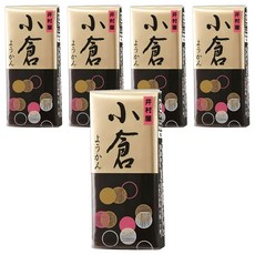 imuraya 井村屋 小羊羹 小倉, 5個, 58g