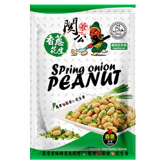 關公麻辣花生 香蔥花生, 1個, 100g