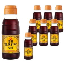 샘표 양조간장 501, 150ml, 8개