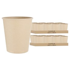 Sugar Lab 甘蔗紙杯, 2組, 100入